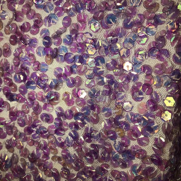 Gryphon New York Lavender purple sequin top Taylor Swift Concert Barbie … - Picture 6 of 6